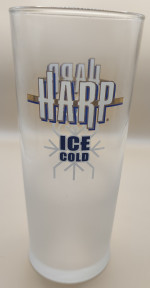 Harp Ice Cold glass
