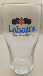 Labatt's Canadian Lager glass