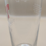 Tennent's 2012 pint glass glass