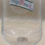 San Miguel Chalice glass