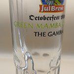 Julbrew Octoberfest 2007 Tankard glass