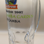 Julbrew Octoberfest 2007 Tankard glass
