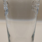 Stella Artois embossed pint glass glass