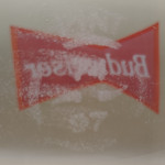 Budweiser 1997 Pint Glass glass