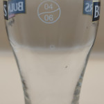 Bulmers 2006 pint glass glass