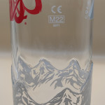 Coors Light mountains pint glass glass