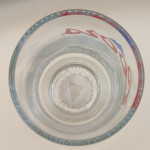 Coors Light mountains pint glass glass
