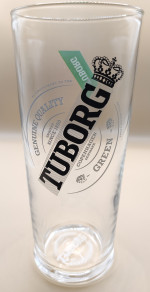 Tuborg Conical version 2 (Tuborg Green) glass