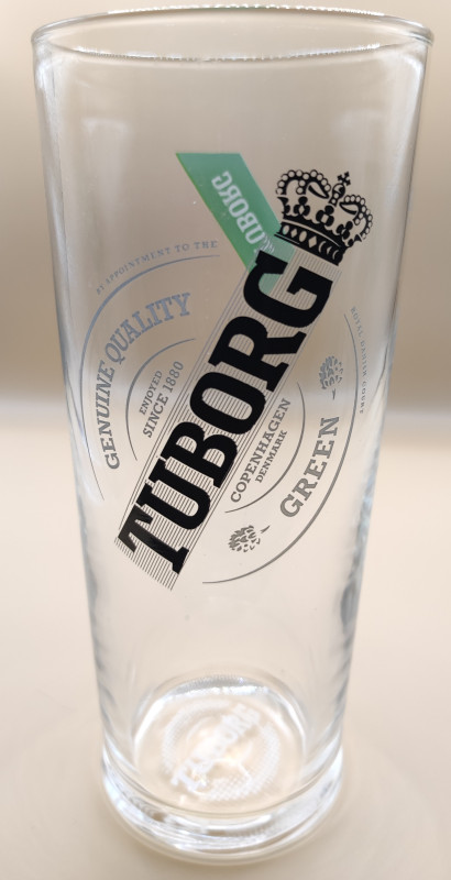 Tuborg Conical version 2 (Tuborg Green) glass