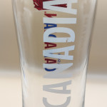 Molson Canadian Pint Glass glass