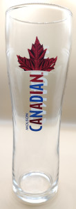 Molson Canadian Pint Glass glass