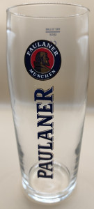 Paulaner Pint Glass glass