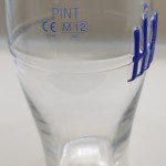 Harp Lager 2012 glass