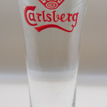 Carlsberg Half Pint glass glass