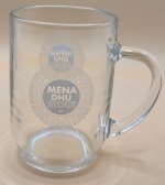 Mena Dhu Stout Tankard pint glass glass