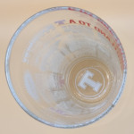 Tennent's Scotland to a T pint glass glass