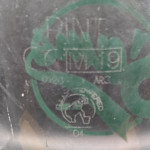 Sam's Pilsner pint glass glass