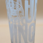 Harber Brewing pint glass glass