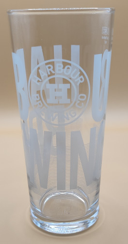 Harber Brewing pint glass