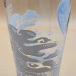 St. Ive's pint glass glass