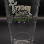 Proper Job pint glass glass
