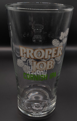 Proper Job pint glass