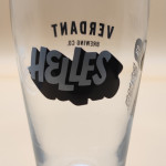Verdant Helles pint glass glass