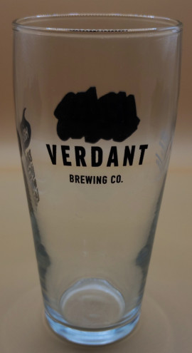 Verdant Helles pint glass