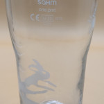 Bath Ale's pint glass glass