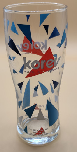 Korev half pint glass