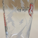 Brixton 2020 conical pint glass glass