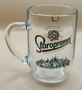 Staropramen 2022 tankard pint glass