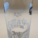 Franciscan Well 2022 conical pint glass glass