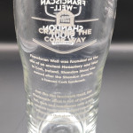 Franciscan Well Shandon Stout pint glass glass