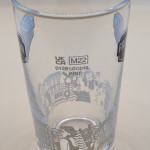 Franciscan Well 2022 half pint conical glass glass