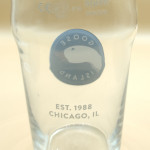 Goose Island Nonic pint glass glass