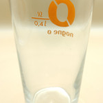 Nøgne Ø conical 40cl beer glass glass