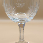 Grimbergen 2023 chalice glass glass