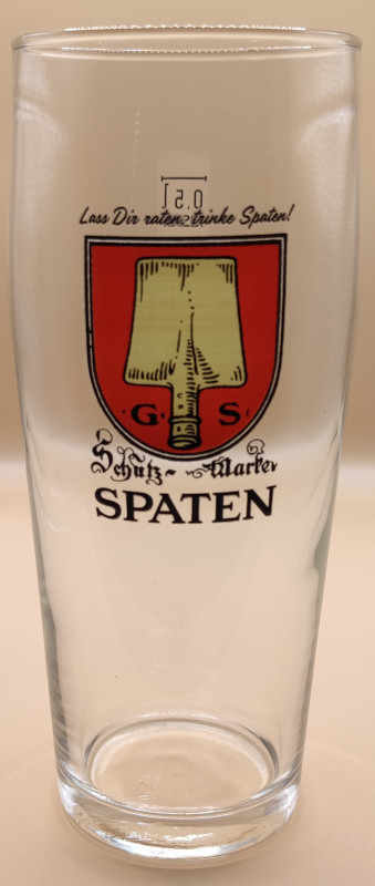 Spaten 2020 50cl glass glass