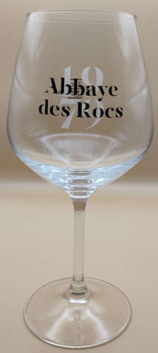 Abbaye des Rocs stemmed glass