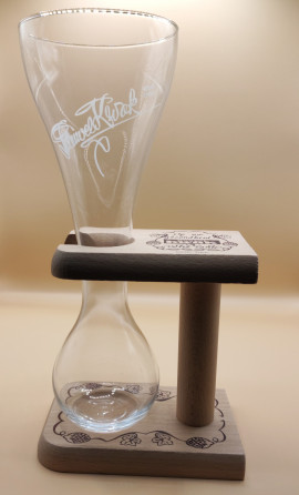 Pauwel Kwak Mod Dep glass and stand
