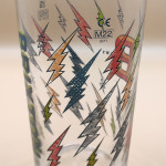 Brixton 2022 pint glass glass