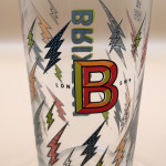 Brixton 2022 pint glass glass