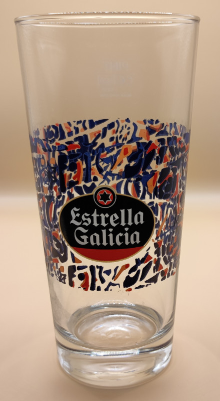 Estrella Galicia 2020 pint glass glass