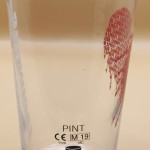 Lagunitas 2019 pint glass glass