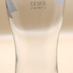 Coors Light 2019 pint glass glass