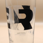 Beck's Vier conical 2019 pint glass glass