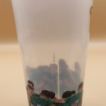 Guinness Ireland Rugby plastic pint cup glass