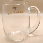 Guinness 1968 tankard pint glass glass