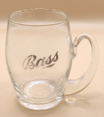 Bass 1968 tankard half pint glass